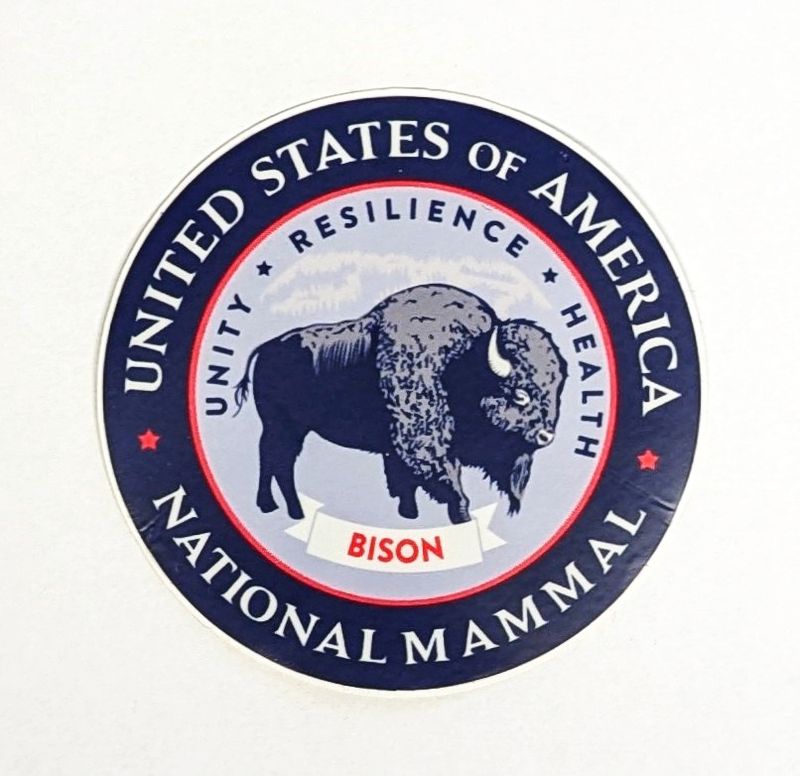 National Mammal Sticker