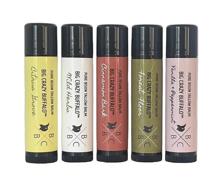 Bison Tallow Lip Balm