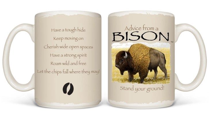 Advice Bison 15oz Mug