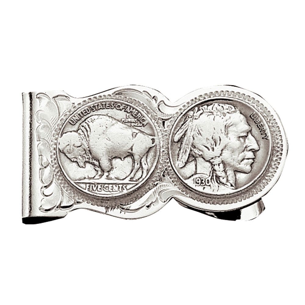 Silver Buffalo Money Clip