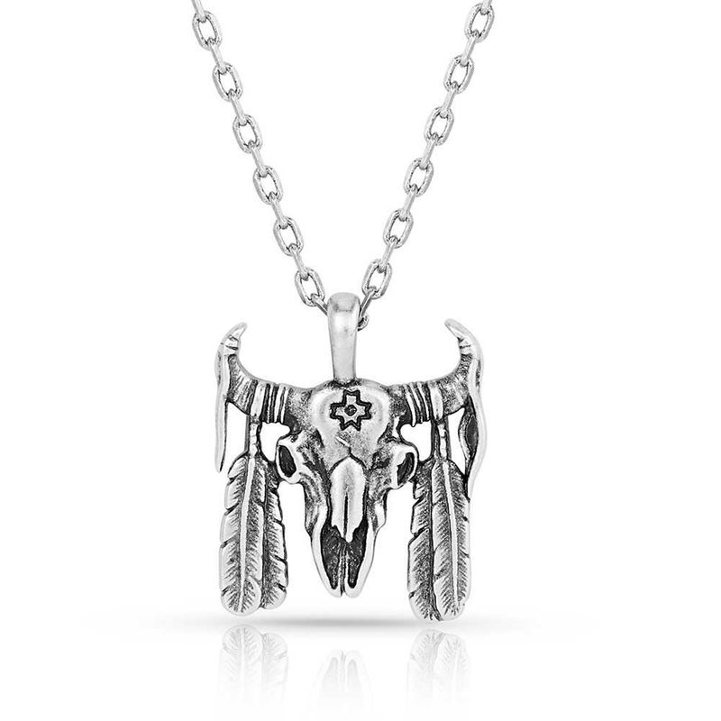Buffalo Skull Necklace