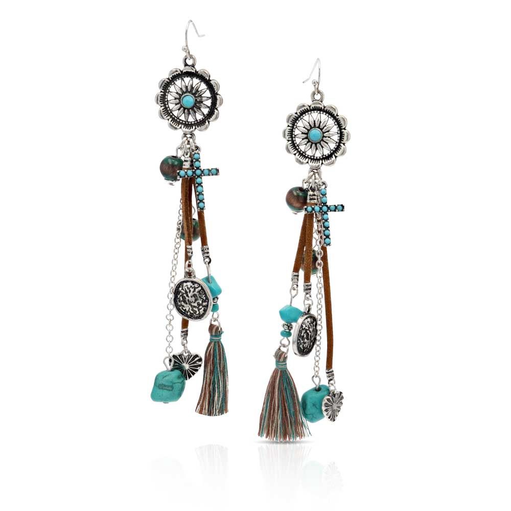 Turquoise Menagerie Earrings