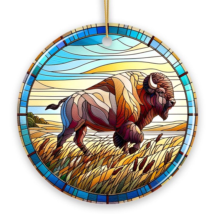 Great Plains Bison Ornament