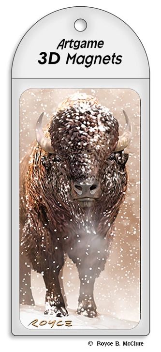 Bison 3D Magnet