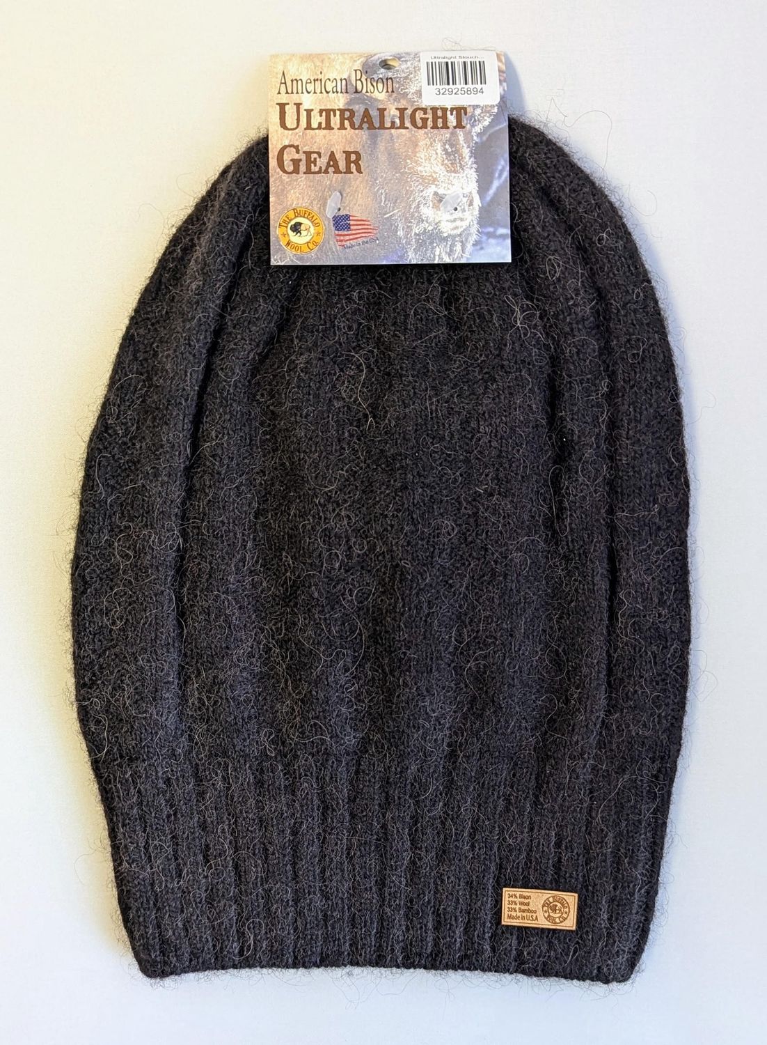Ultralight Slouchy Beanie, Color: Black
