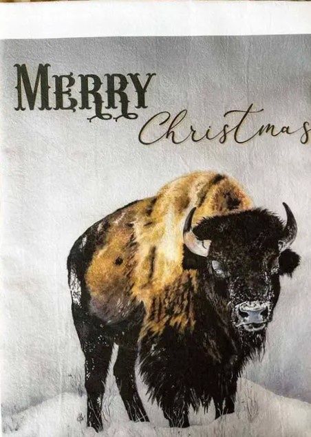 Christmas Geronimo Tea Towel