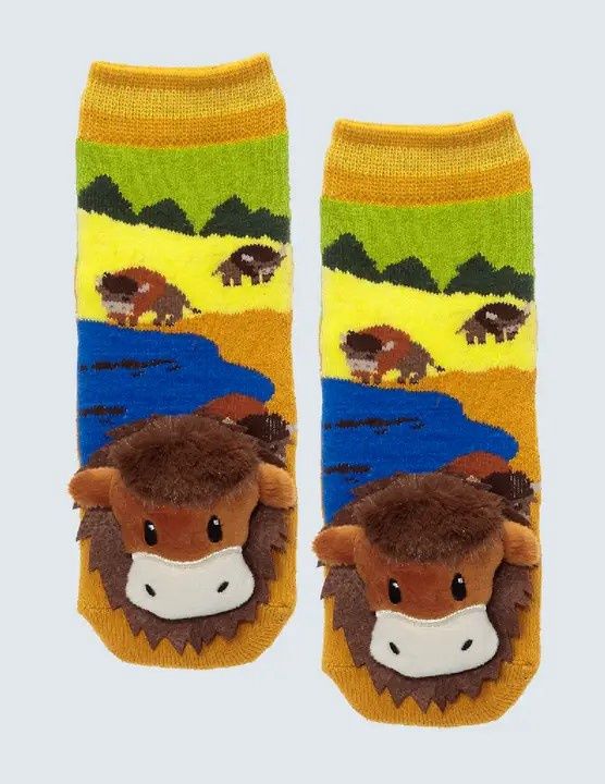 Baby Bison Socks