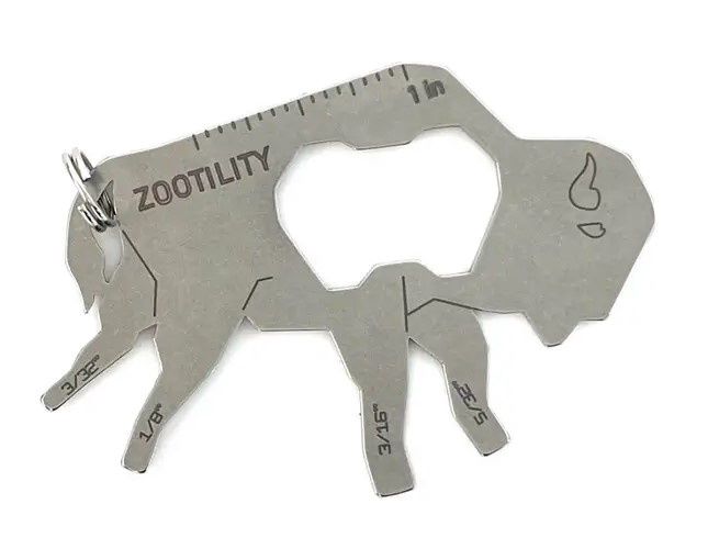 Buffalo Bit 7-in-1 Keychain Multi-Tool
