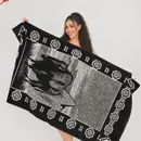Beach Towel, Color: Black
