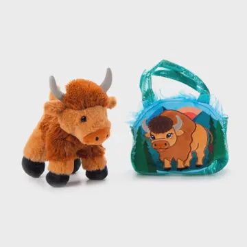 Bison with Purse Set