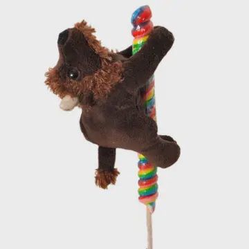 7in Lolly Plush Bison