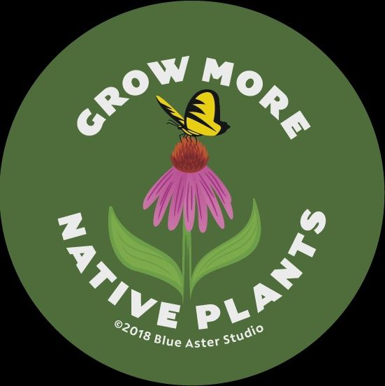 Grow Native Plants Button