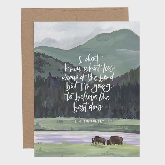 Bison Bend Encouragement Card