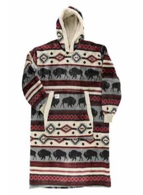 Fair Isle Blanket Hoodie