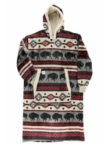 Fair Isle Blanket Hoodie