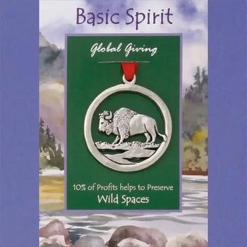 Buffalo Wild Spaces Ornament, Design: North Dakota