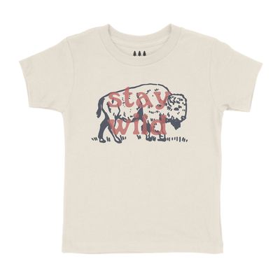 Stay Wild Buffalo Toddler Shirt