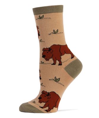 Buffalo | Women's Cotton Crew Funny Animal Socks