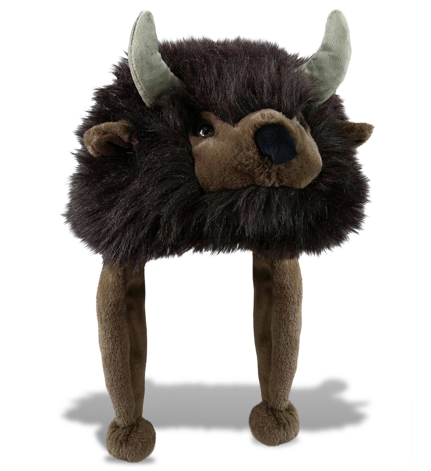 Super-Soft Plush Hat - Buffalo