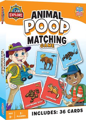 Animal Poop Matching Game