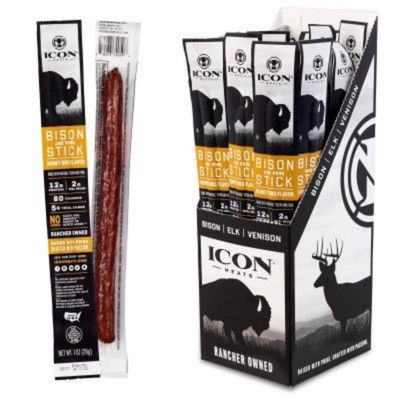 ICON Meats Honey BBQ Bison &amp; Pork Sticks