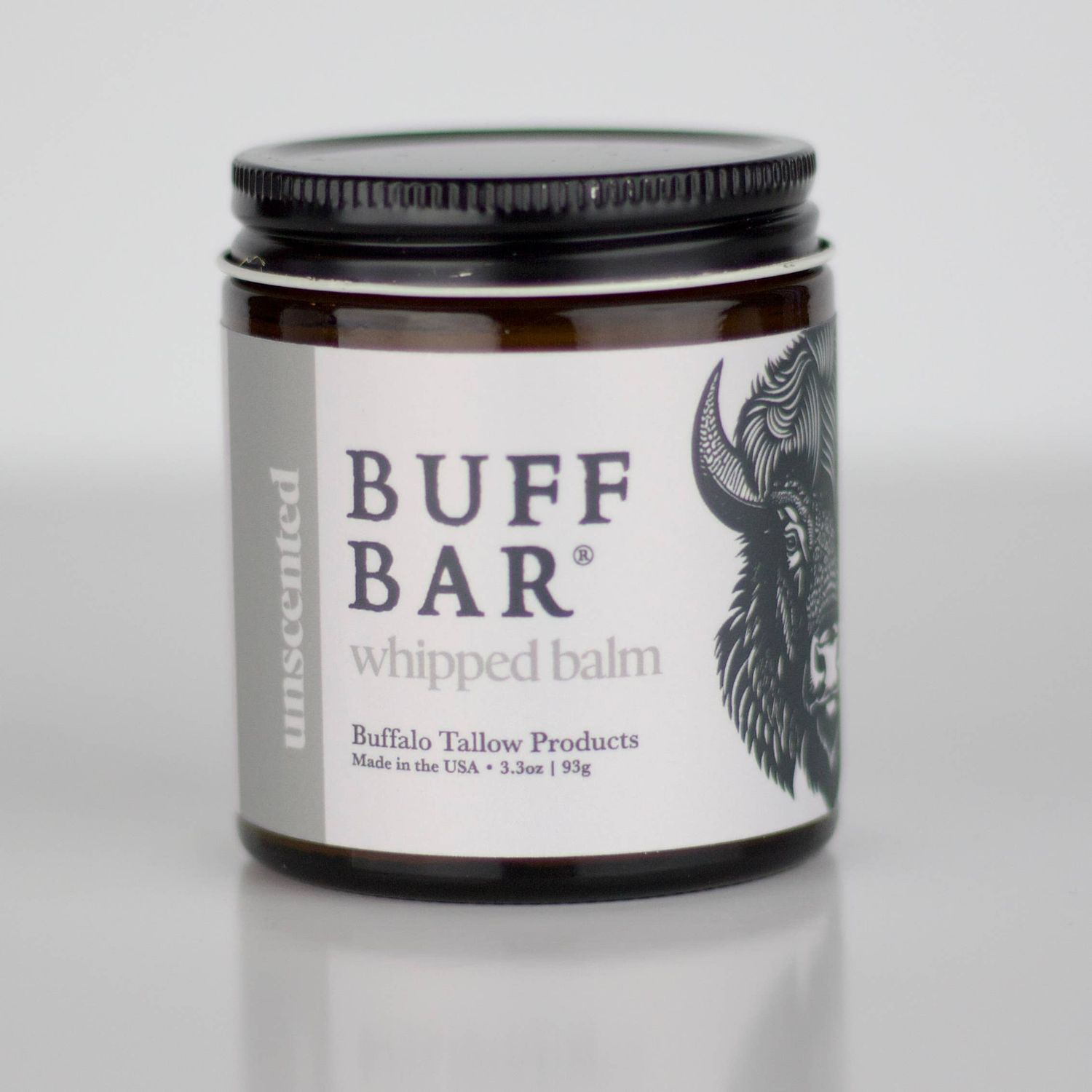 Unscented Bison Tallow Whipped Balm,