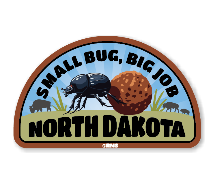 Small Bug, Big Job ND Sticker