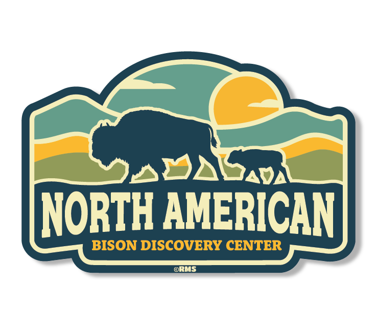 Vintage Band Bison Sticker