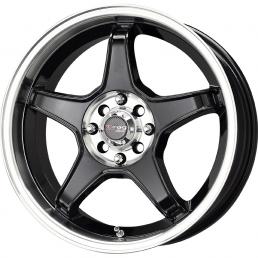 DR8 Black 17x7 ET40 5x100/114,3
