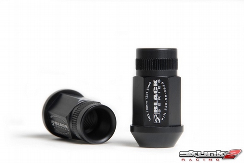 Skunk2 Lug Nut 10x1.5 16 pcs BLACK SERIES