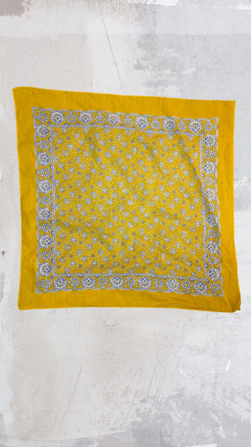 Bandana flower yellow