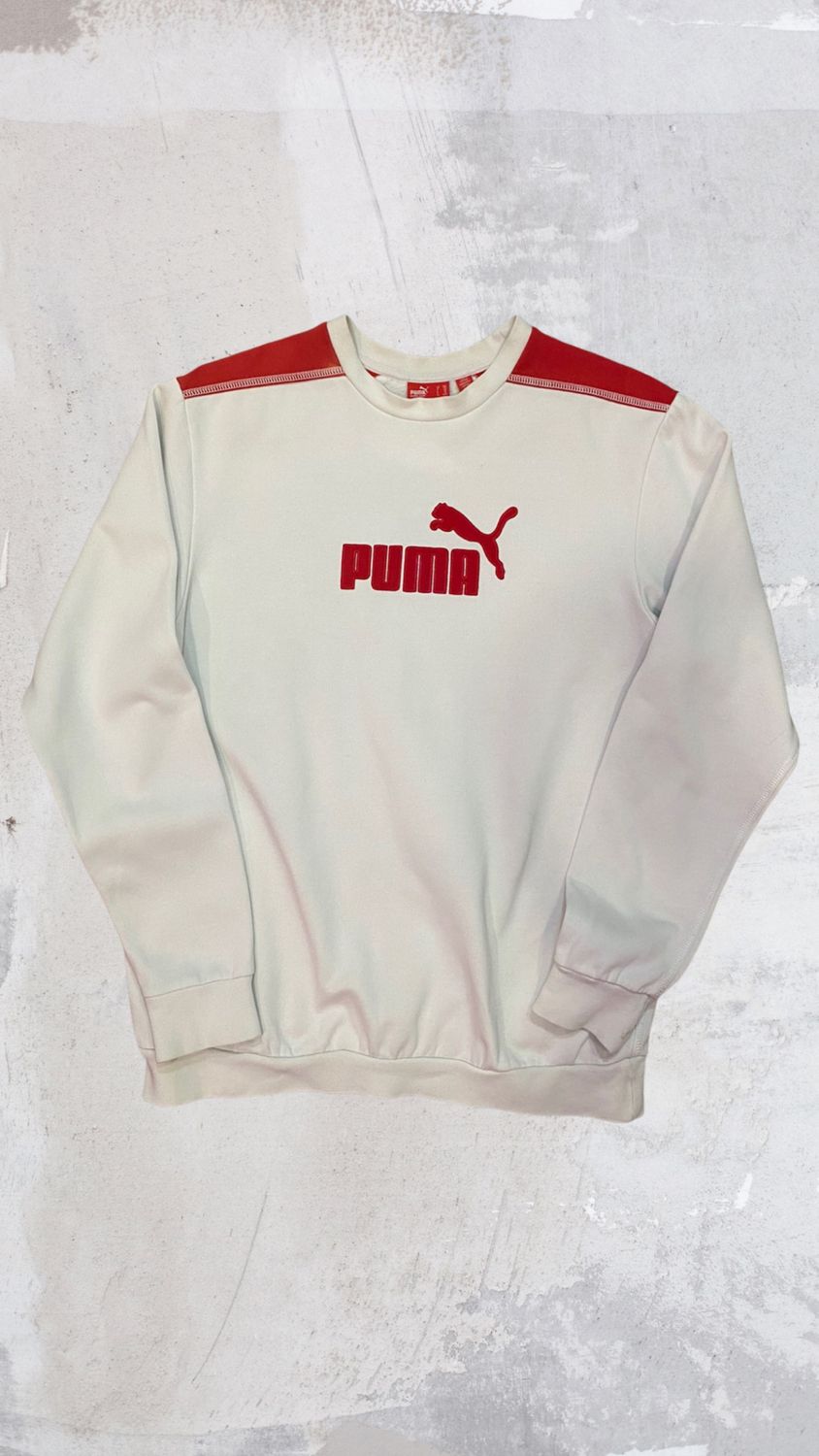 Sudadera Puma Red&White