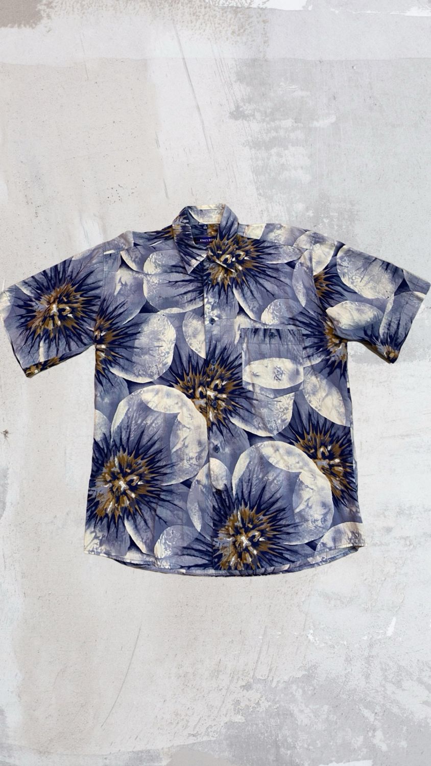 Camisa Blue Flower