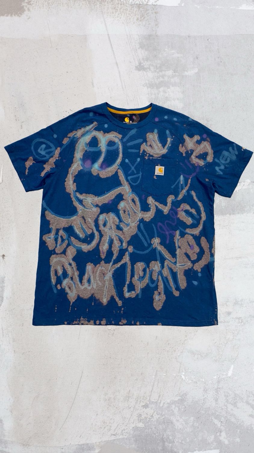 Camiseta Carhartt Blue Black Light by FreeByrds