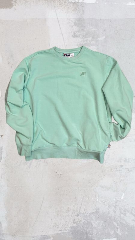 Sudadera Fila Mint con Bolsillos