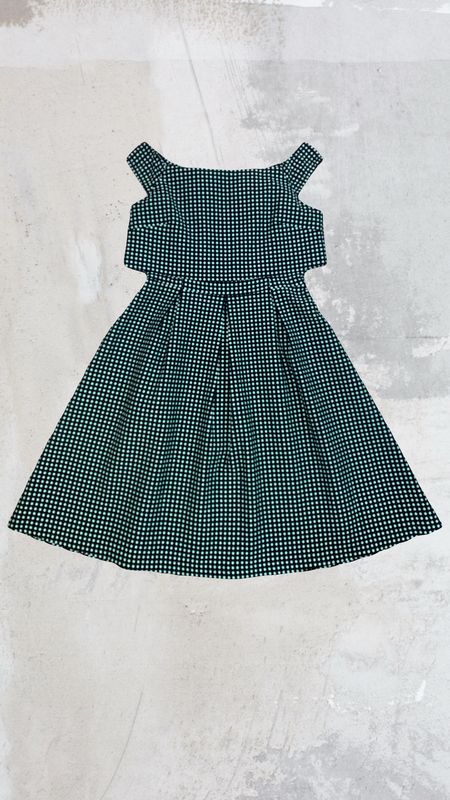 Vestido Vintage con Bolsillos