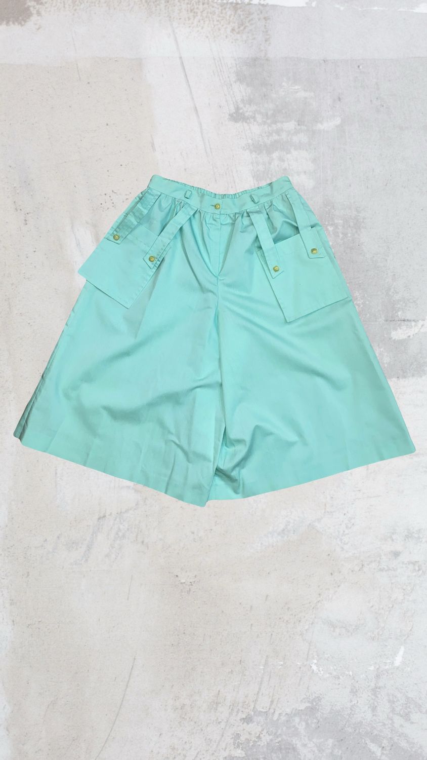 Falda Pantalón Vintage Menta Falda Pantalón Vintage Menta