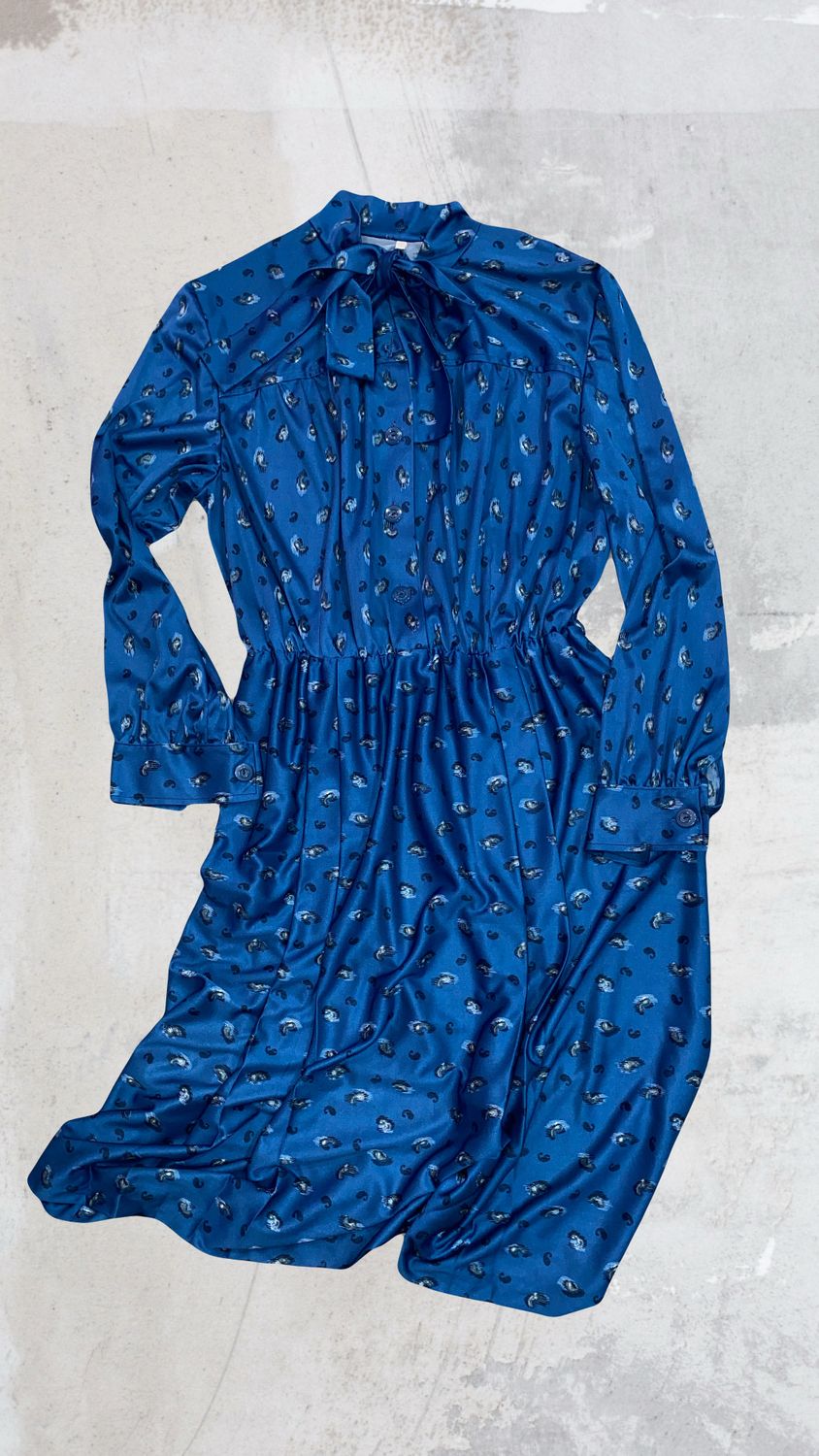 Vestido Vintage Blue Leo DS