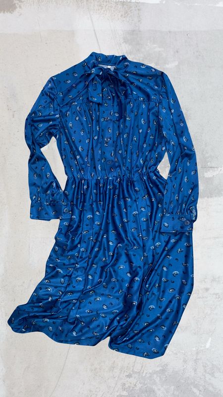 Vestido Vintage Blue Leo DS