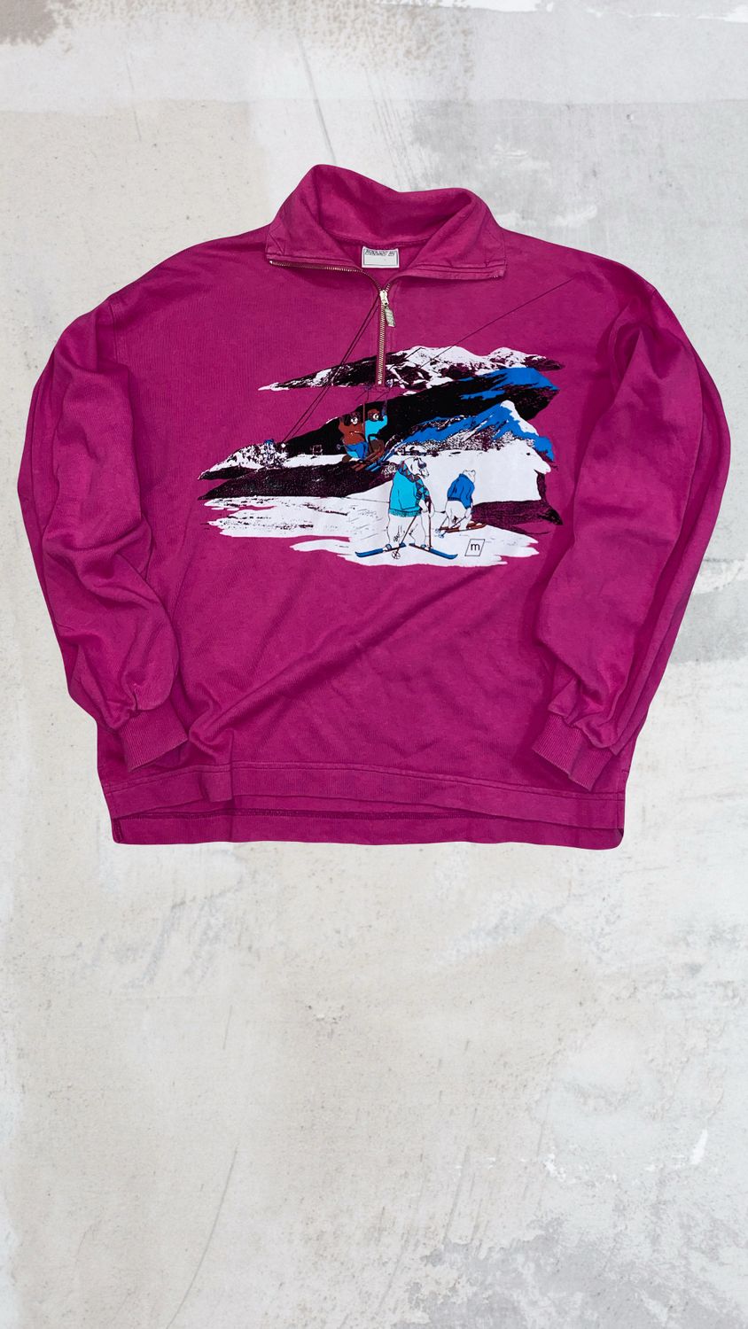 Sudadera Vintage Snow Bears