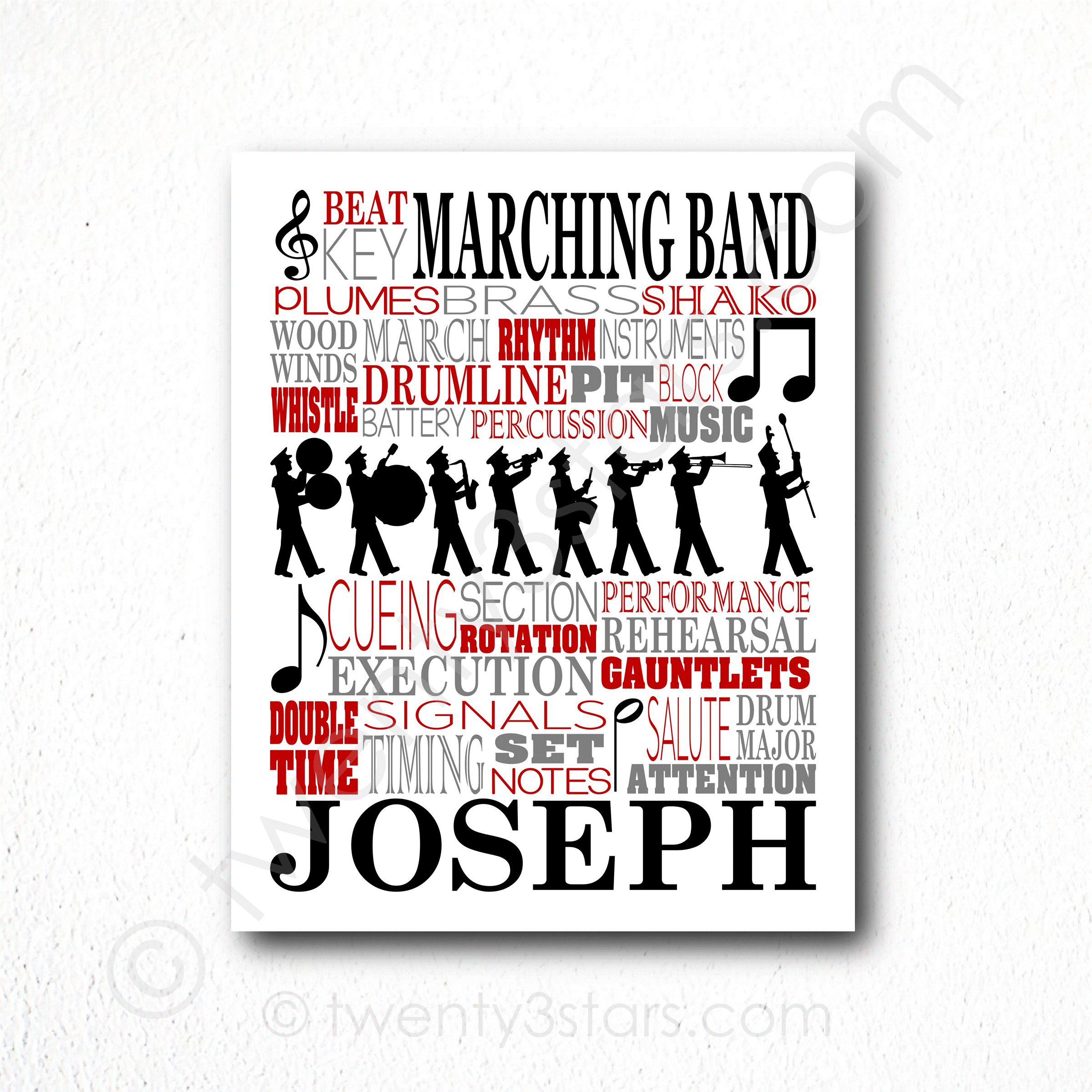 Band Teacher Wall Art