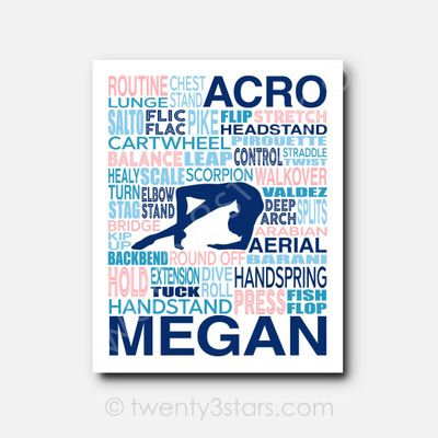 Acro Solo Wall Art