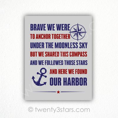Anchor Love Nautical Wall Art Anchor Love Nautical Wall Art