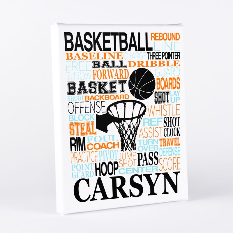 Basketball Hoop Wall Art