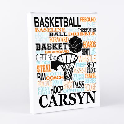 Basketball Hoop Wall Art