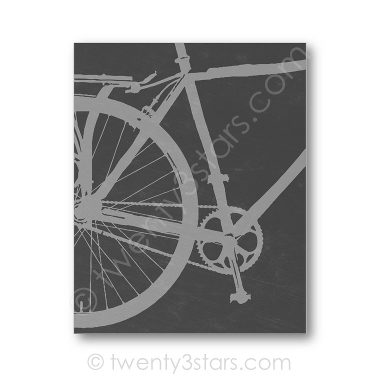 Bike Gears Minimalist Art