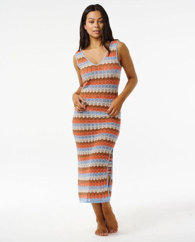 Santorini Sun Crochet Dress