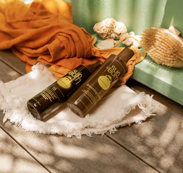 SPF 15 Sunscreen Tanning Oil