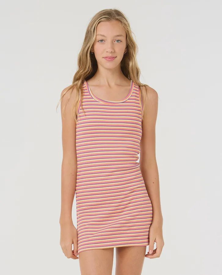 High Tide Stripe Dress - Kids