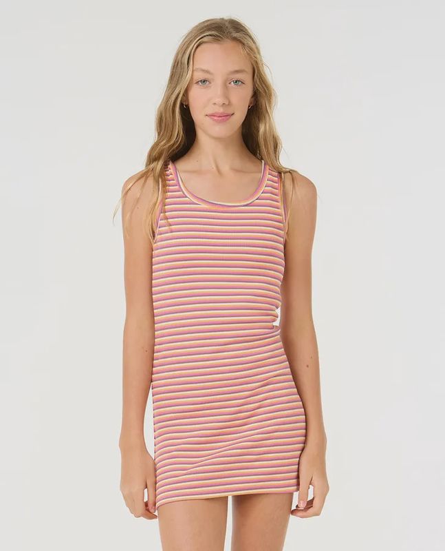 High Tide Stripe Dress - Kids